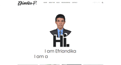 Desktop Screenshot of efriandika.com