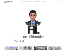 Tablet Screenshot of efriandika.com